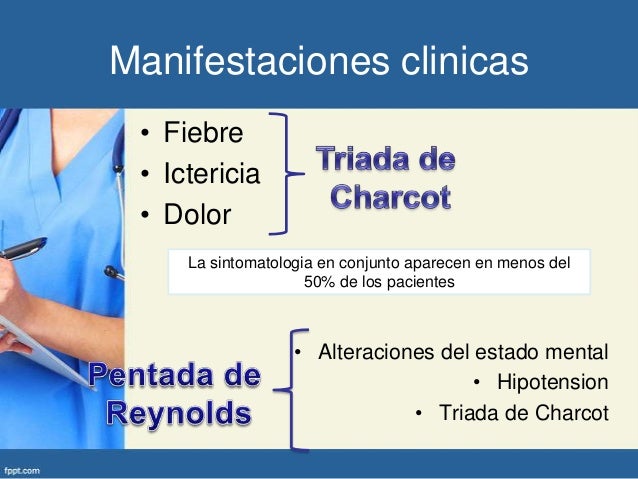 triada de charcot